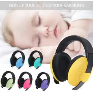 Sanbebi Baby Earmuff Noise HReduction Baby Earmuff Anak Peredam Suara Bising Pesawat Penutup Telinga Usia Newborn-5 Tahun