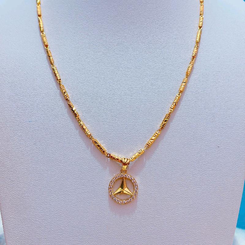 dây chuyền ống trúc kèm mặt nhiều mẫu bền đẹp Jewelry Vòng Cổ Trang Sức