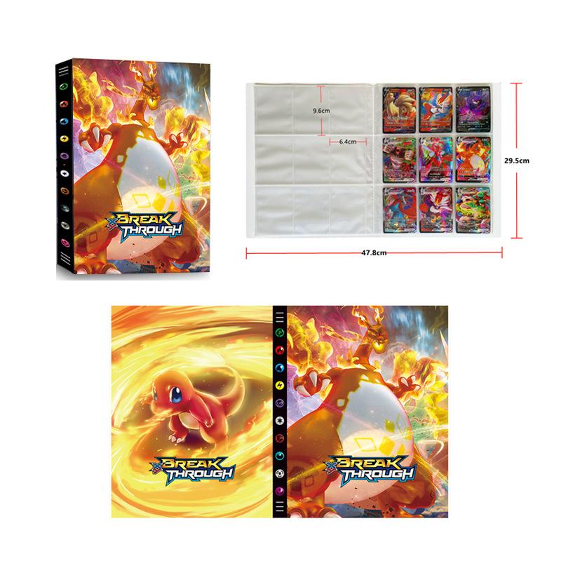 Product Introduction of Sách Sưu Tập Album Thẻ Giao Dịch Pokmon, Bền, Với 120 Túi 0