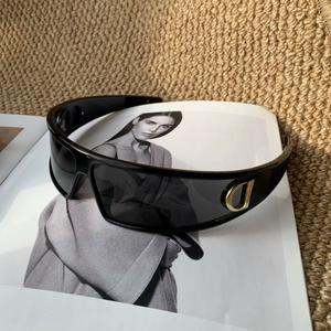 แว่นกันแดดที่คาดผมดาราอินเทอร์เน็ต สไตล์ใหม่สำหรับปี 2025 ดีไซน์เฉพาะระดับไฮเอนด์สำหรับผู้หญิง สไตล์อเมริกัน อินเทอร์เน็ตคนดัง