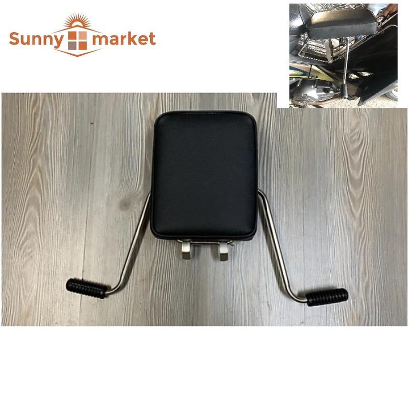 Ghế xe ngồi trước không tựa lưng cho em bé dành cho các loại xe số, ghế xe máy cho bé