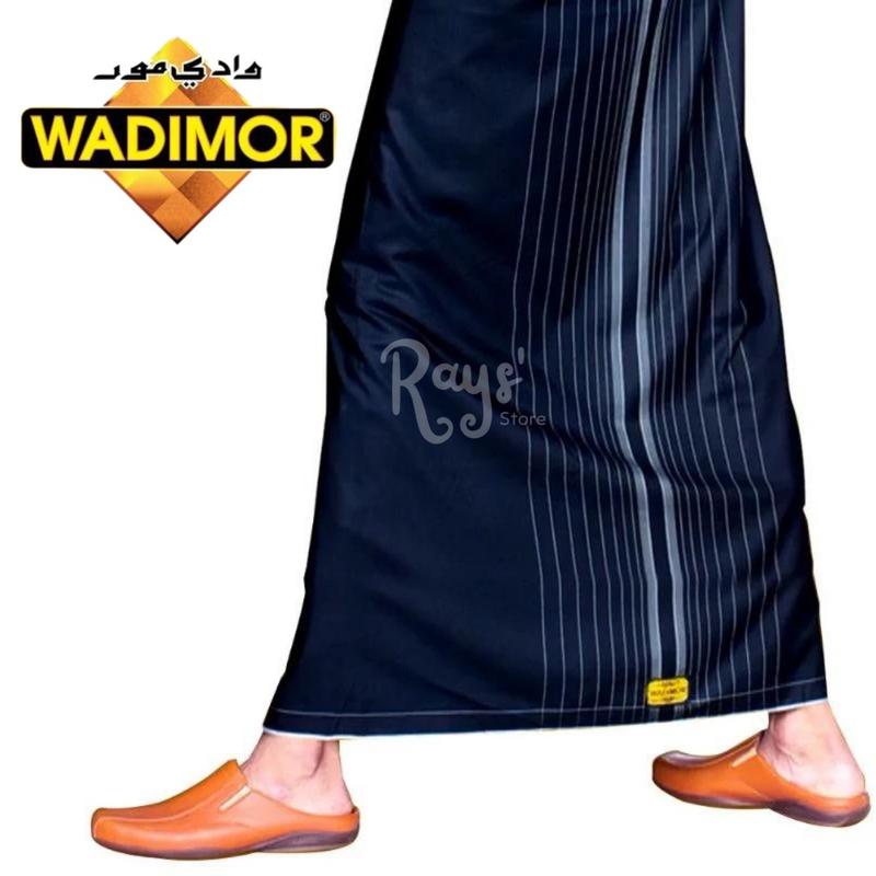 Product Introduction of Sarung Wadimor Sarung Tenun Warna Hitam Putih Polos Tumpal Dewasa Perlengkapan Sholat Oleh-oleh Haji dan Umroh Busana Muslim 1