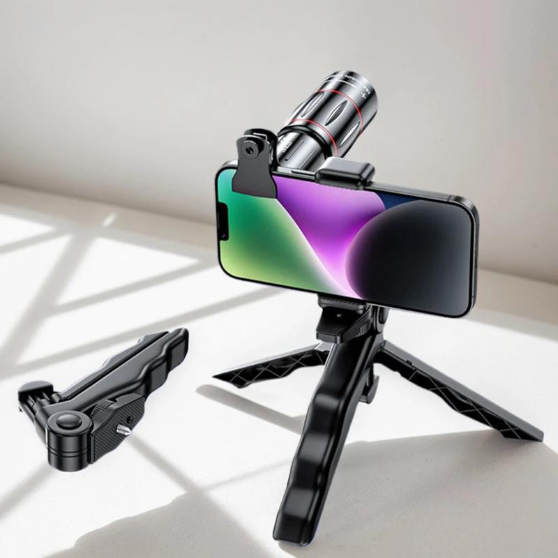 Product Introduction of 18/32/64X Mobile Phone Camera Lens Clip-On Zoom Phone Camera Telephoto Lens Optical Telescope Lens for Camping Hunting Sports 38