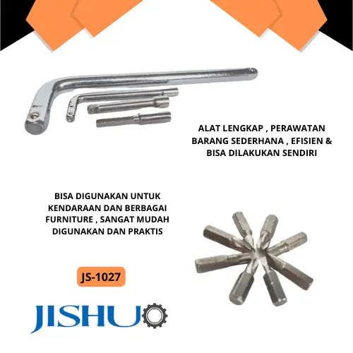 JISHUO [COD] Kunci socket set 24pcs JS-1027 3