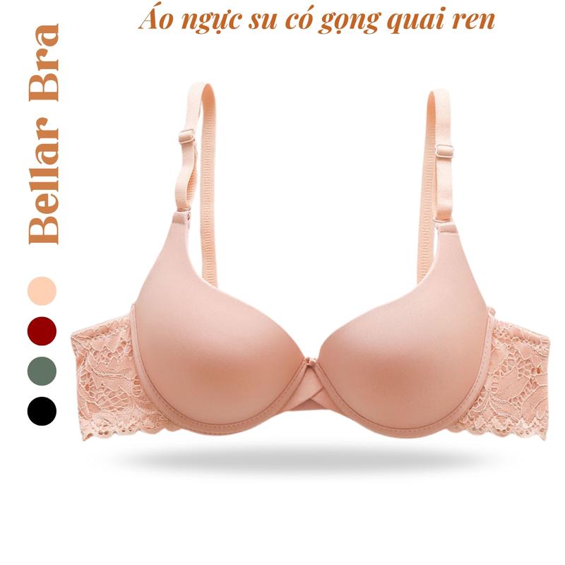 Áo ngực nữ có gọng phối ren - Áo lót nữ nâng ngực 2 dây mút vừa sexy tôn dáng A016 Top Women Tua Rua Bra áocon nữ ômngực