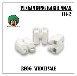 Penyambung Kabel Cepat Quick Connector 2 Pin Mudah Aman