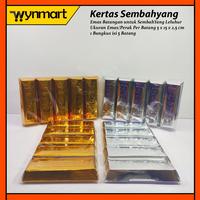 Gambar Kertas Sembahyang Emas dan Perak Batangan - Emas dari Wynmart Kota Administrasi Jakarta Utara 1 Tokopedia