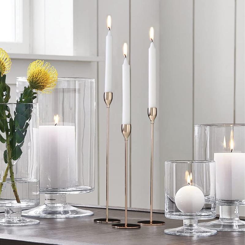 Candle Holder Set, 6 Counts/set Modern Simple Candle Stand, Decorative Candle Holder for Home Living Room Bedroom Dining Room Wedding Party, Ornaments 3