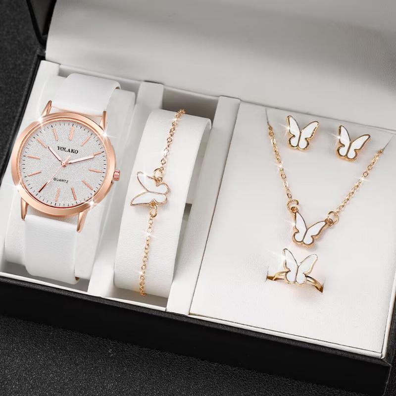 Đồng Hồ Mặt Kim Cương Lấp Lánh, Phong Cách Tối Giản, Dành Cho Nữ, Thường Ngày Và Dễ Phối Đồ, Đồng Hồ Thạch Anh, Bộ Không Có Hộp 8