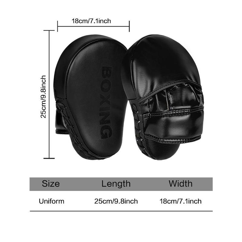 Single Boxing Target, 1 Count PU Leather Taekwondo Boxing Target, Kick Target, Punching Target for Boxing & Martial Arts, Protective Gear 1