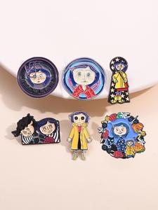 Broche de Serie de Películas Animadas, Pin de Esmalte Lindo Adecuado para Mochilas, Jeans, Bufandas, Decoración de Sombreros, Accesorios de Moda para Mujeres y Hombres, Regalo Delicado para tu Amor