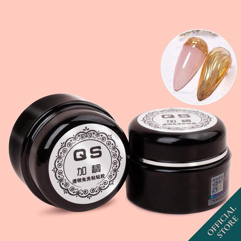 Gel vẽ nổi QS trang trí móng, Gel đa năng chất đặc vẽ hoa thủy tinh - chà tráng gương, tạo hình Nail Sơn Gel gel  nặn nail  gel