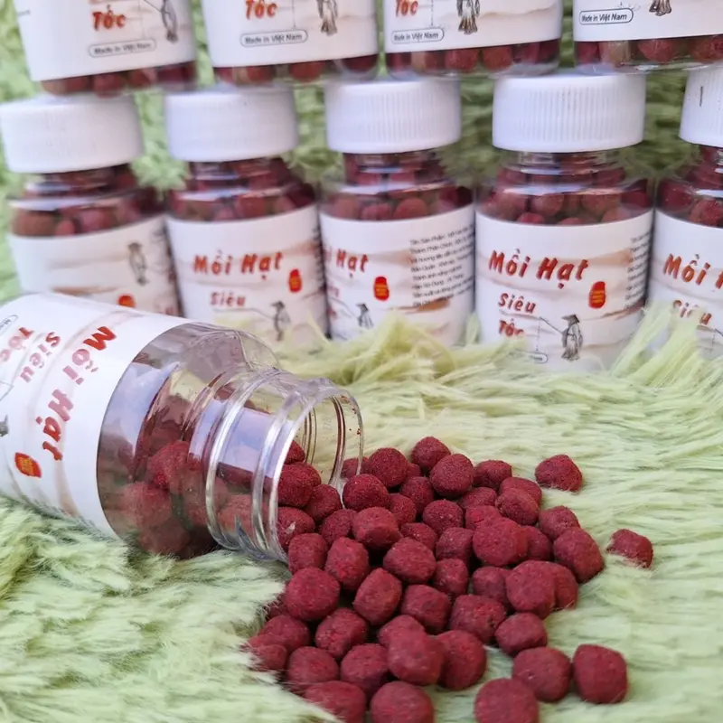 Mồi HẠT câu TRẮM , CHÉP ,TRÔI ,DIẾC ,RÔ PHI  siêu nhạy Bắt Cá 4