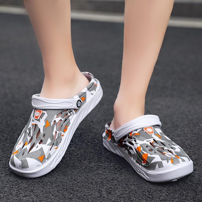 Product Introduction of ORNGMALL-Xăng Đan Mùa Hè Cho Nam, Dép Đi Trong Nhà Thường Ngày, Guốc Lỗ Nhanh Khô, Giày Đi Vườn Cho Cặp Đôi, Xăng Đan Đi Biển 38-49 11