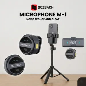 Bozbach Wireless Microphone M1 Microphone Content Creator