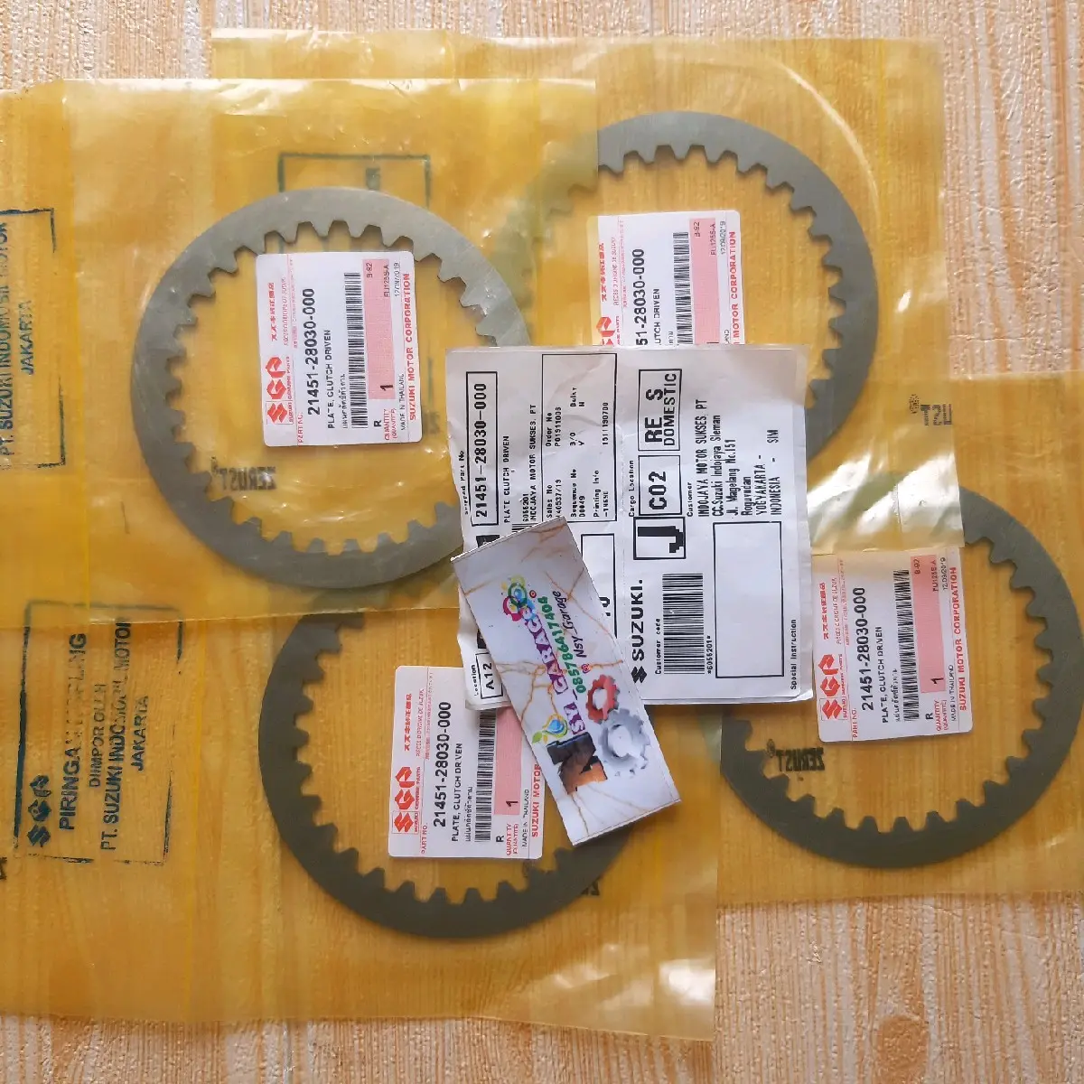 Plate Kopling Satria Fu 150 Thailand Original Suzuki