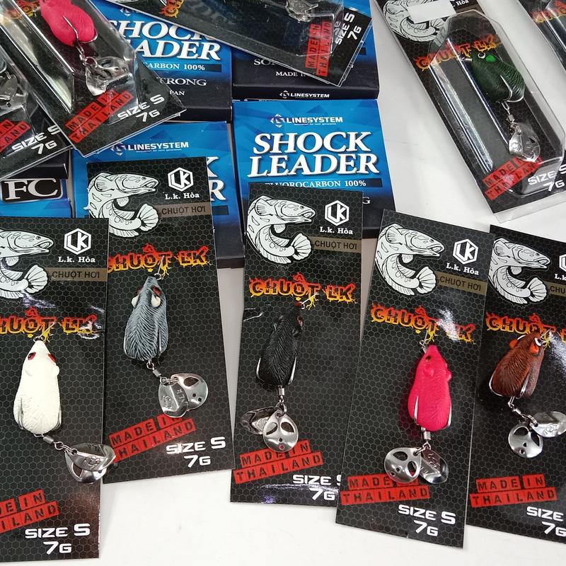 mồi câu cá chuột lk hoà mới nhất 2023. phiên bản chuột mini Đi Câu Bắt Cá Fishing Lure moi gia cau