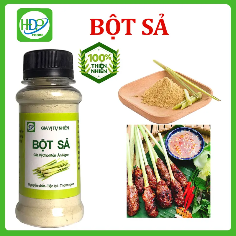 Bột gia vị thảo mộc/ bột gia vị ăn dặm cho bé HDP FOOD Hương vị đa dạng 3