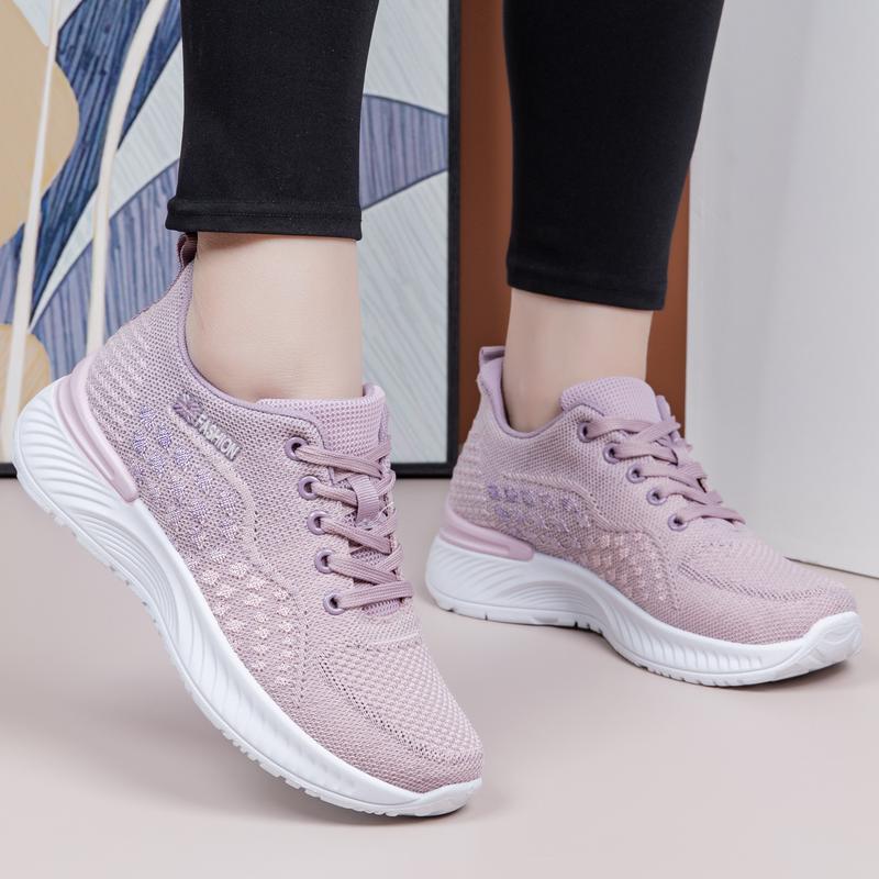Product Introduction of New Korean style women's sports shoes running shoes breathable non-slip comfortable shoes soft sole trendy all-match Walking Shoes Girl Trainers Runner Casual Training Athletic Footwear Closed Sneakers 11