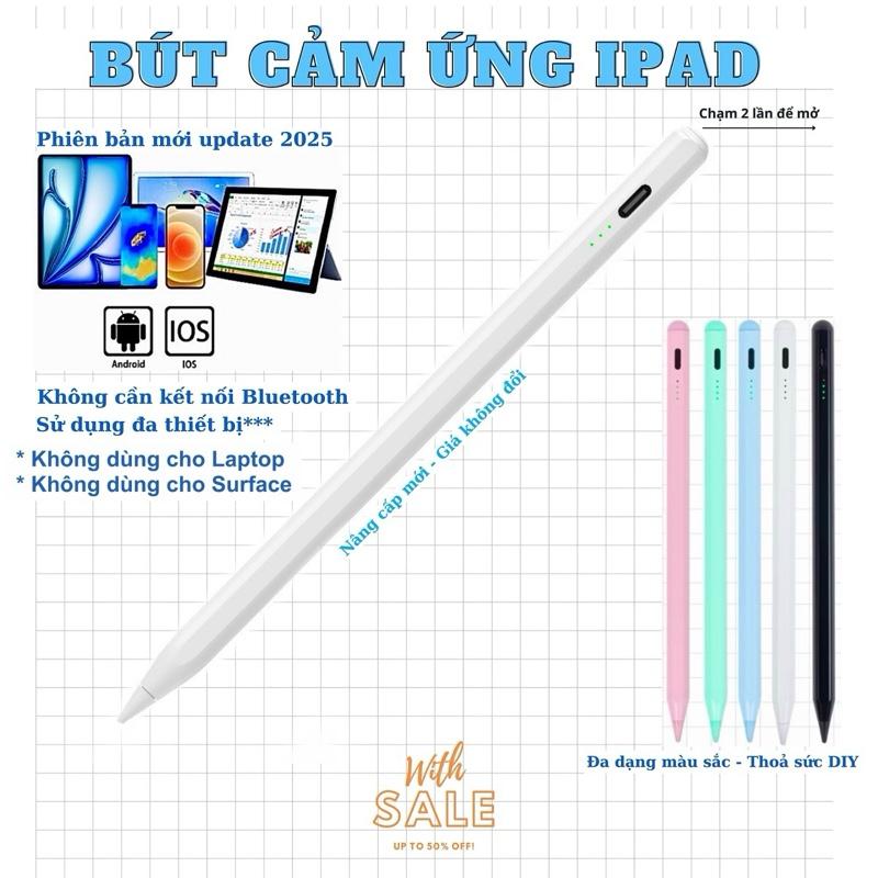 [ Pencil 2&3 ] Bút cảm ứng Pencil Stylus cho iPad, điện thoại, máy tính bảng iOS/Android phụ kiện iPad
