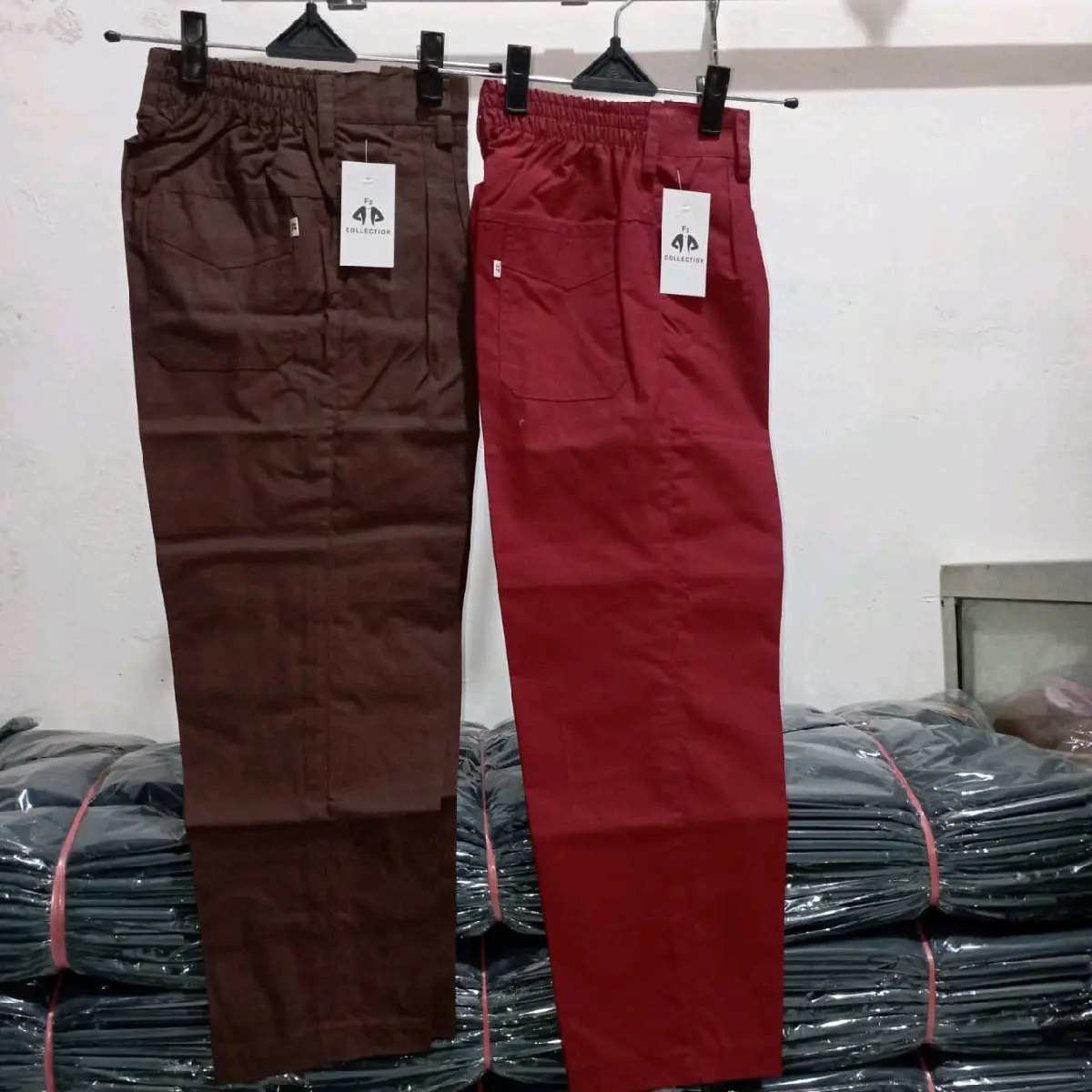 Seragam sekolah/Celana Panjang Merah Hati Karet/Celana Panjang Coklat Pramuka Karet/Celana Pendek Pramuka karet