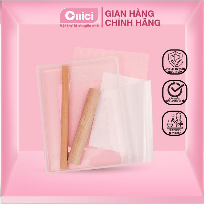 Bộ khuôn làm kẹo nougat Bếp Của Mẹ Onici bộ khuôn làm kẹo hạnh phúc