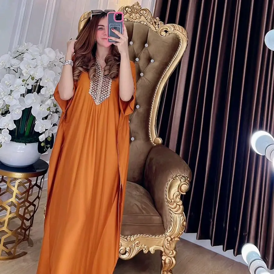 kaftan Arabian RGB warna teracota