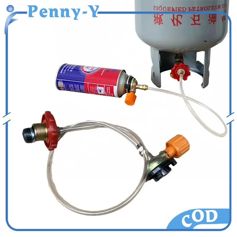 Alat Isi Ulang Gas Portable Alat Refill Gas Kaleng Fullset