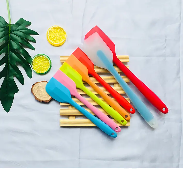 BISA COD H5426 Spatula Masak Silikon / Spatula Silicon Tahan Panas / Spatula Masak / Spatula Pengaduk Adonan Kue Kitchenware Kuas 3