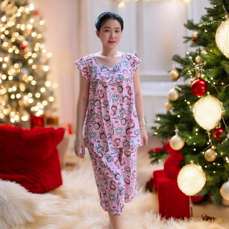 Size 5 (65_72kg )BỘ TAY CÁNH TIÊN QUẦN LỬNG Có 2 túi /Tole lanh 2 da người lớn Nữ