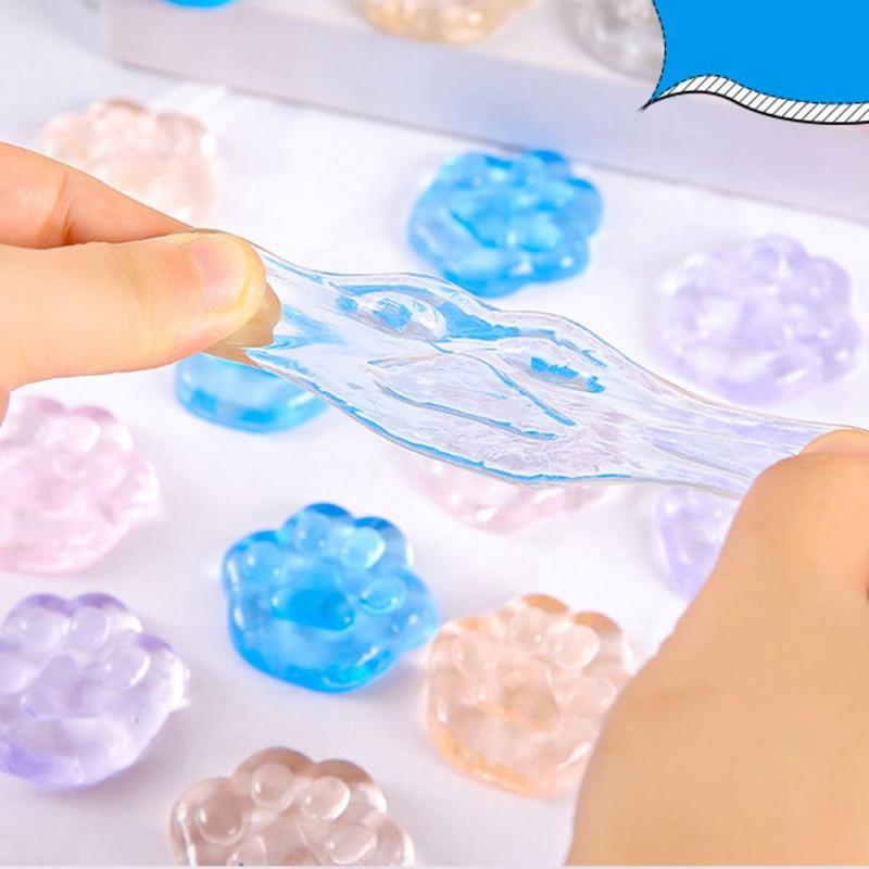 Product Introduction of Đồ Chơi Cảm Giác, Đồ Chơi Bóp Trong Suốt, Đồ Chơi Giải Tỏa Căng Thẳng Lấp Lánh, Đồ Chơi Vuốt Móng Vuốt Mèo, Phục Hồi Nhanh, Mô Phỏng Mini, Đồ Chơi Cảm Giác Dễ Thương, Thích Hợp Cho Trẻ Em, Quà Tặng Sinh Nhật 10