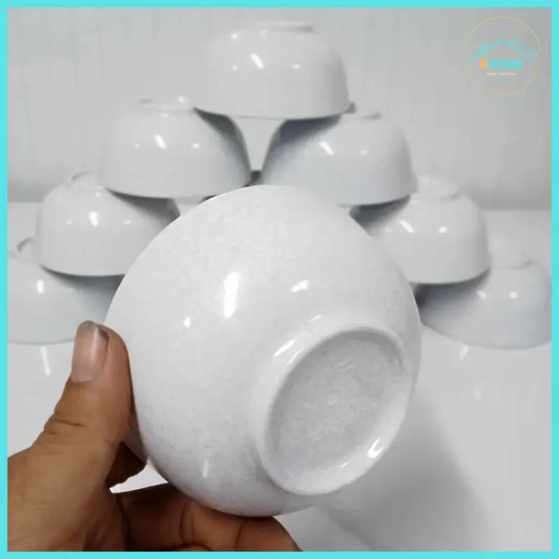 [ Kho sỉ] Combo 10 Chén ăn cơm nhựa melamine nhiều màu không vỡ loại tốt - Hùng Home 3