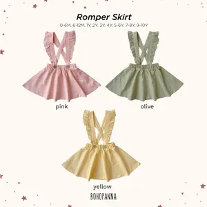 BOHOPANNA Romper Skirt - Rok Anak Perempuan - Rok Jumper