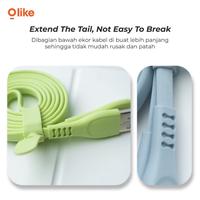 Gambar Olike D312 Kabel Data Charger Fast Charging 2.4A - D312C USB-C dari MMCROXY Kota Administrasi Jakarta Pusat 3 Tokopedia