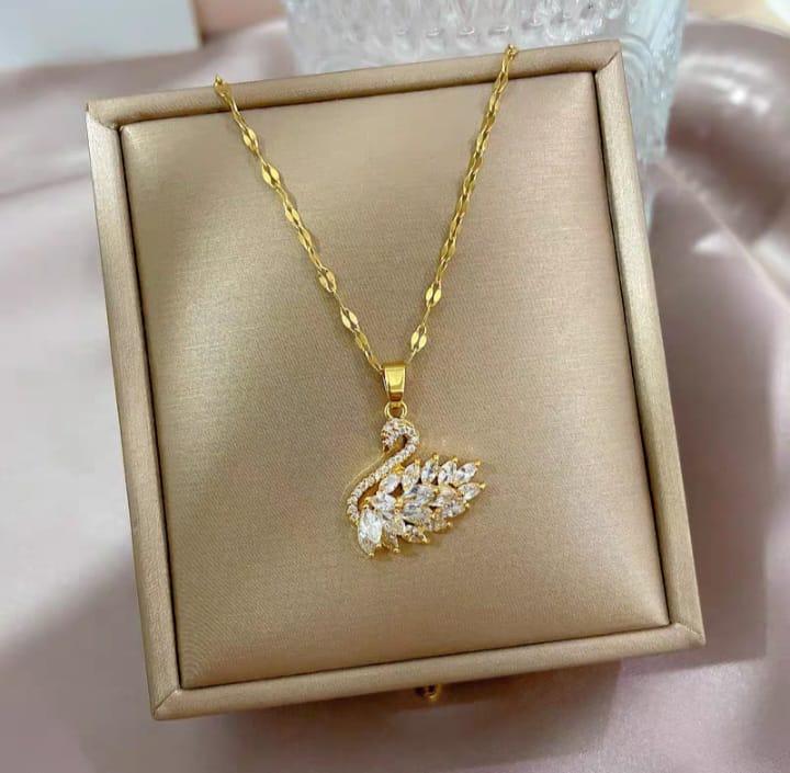 Product Introduction of Kalung Wanita Import  Tatanium Anti Karat Anti Luntur Selamanya Aksesoris Wanita Bahan Titanium Fashion Wanita Titanium 3