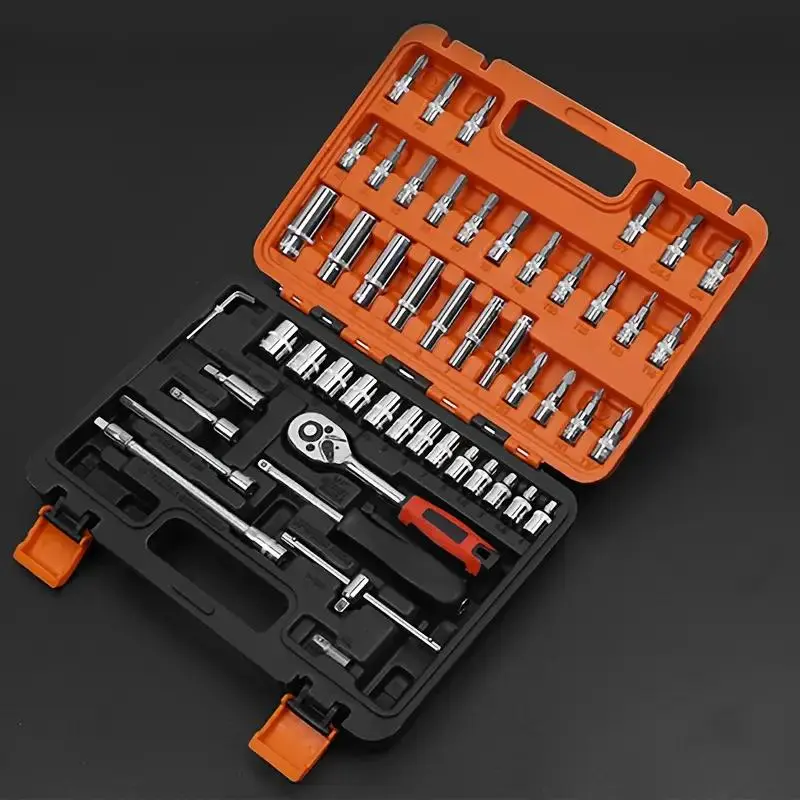 Car Repair Tool Kit, Stainless Steel Car Repair Tool Set for Valentine's Day Gift, Automotive Repair Tool Kit, Essential Maintenance Accessories for Off-road Motorcycles, Car Accessories, Automotive Repair Tool Kit for Birthday Gifts 2