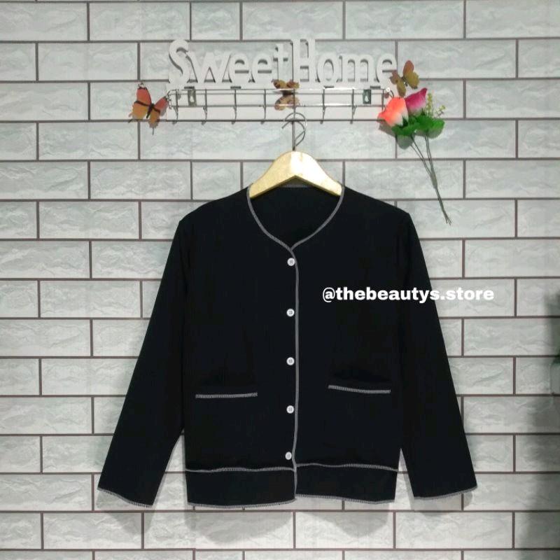 [S23011] Cardigan Outer Bobal Jumbo Polos 0