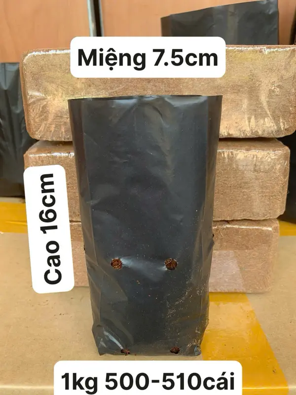 Sét 1kg túi ươm cây- số lượng nhiều( chọn  size) 3