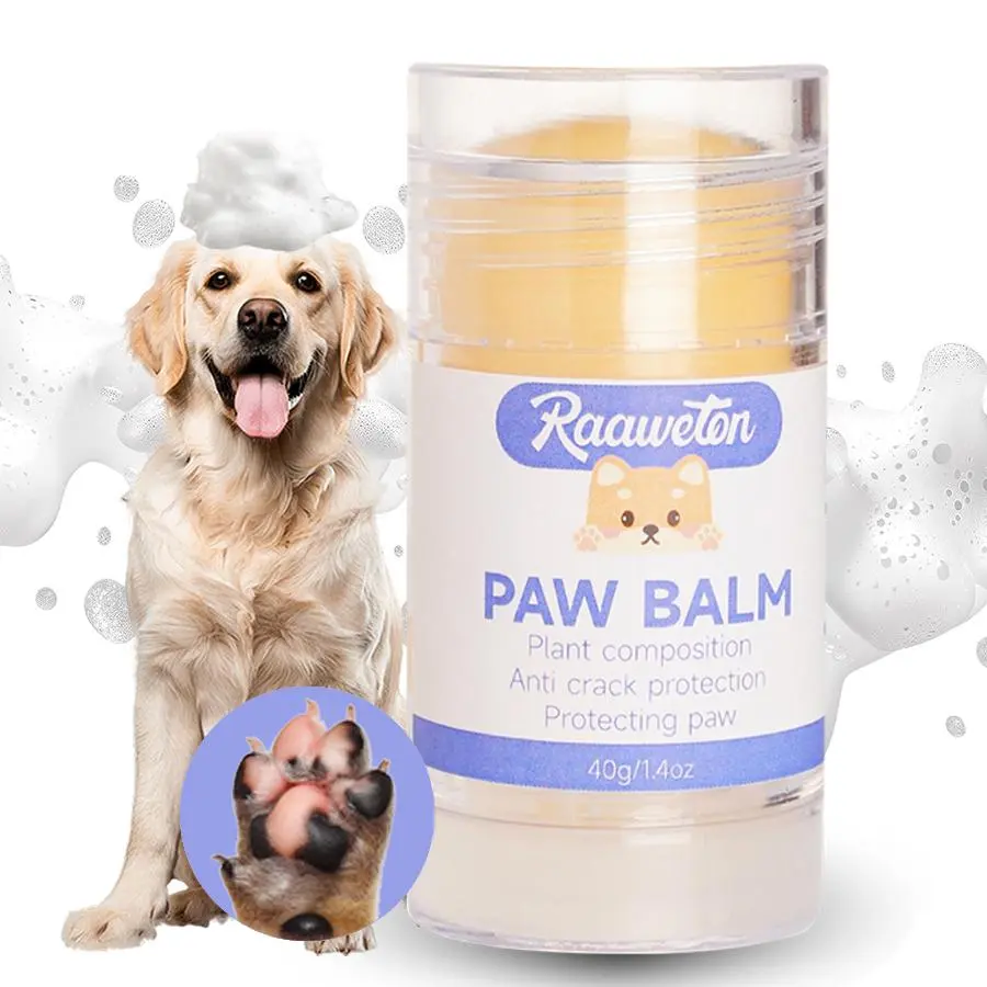 1.76oz Dog Paw Cream, Pet Paw Moisturizer, Pet Paw Care Cream, Dog & Cat Grooming Supplies, Dog & Cat Accessories