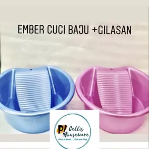 ￼Ember cuci baju + pengilasan