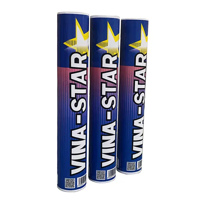 (Chính hãng) Cầu Vina Star Xanh Loại 1- ống 12 quả 3