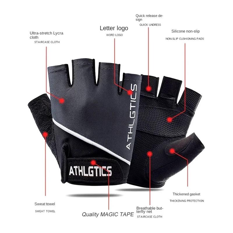 Product Introduction of Popular Workout Gloves Men Women Youth  Exercise Gloves Cycling Gloves for Fitness Weightlifting Gym Tennis Training Climbing 2