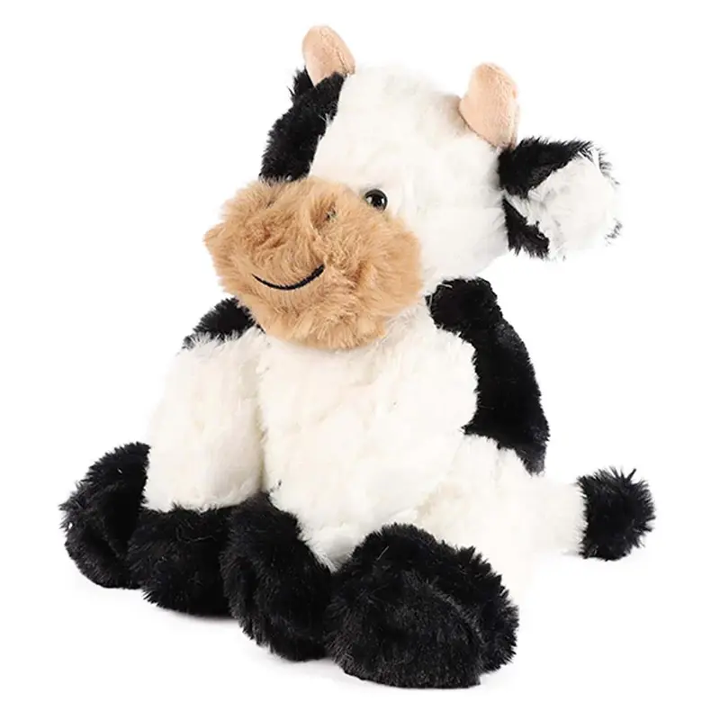 Cute Cow Design Plush Toy, Plush Animal for Home Decor, Christmas Gift, Stuffed Animal Toy Birthday Gift, Cute Sitting Cow Stuffed Animals, Cow Plush Stuffed, Animal Plushies, Summer Toy, Gift for Her, Girl's Gift 5