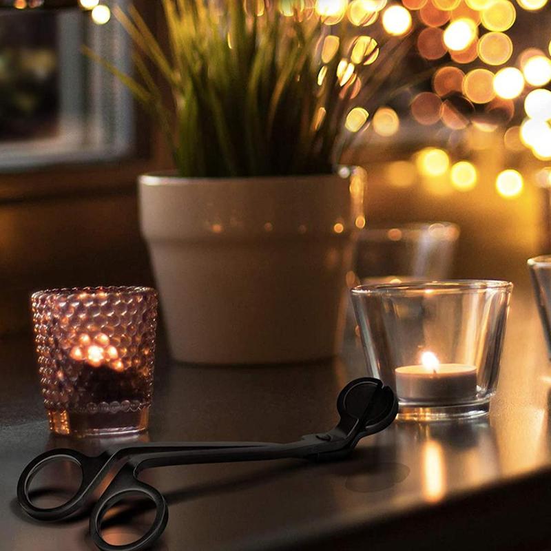 Candle Wick Trimmer Without Candle, 1 Count Stainless Steel Candle Wick Cutter, Portable Candle Wick Trimmer Tool 8