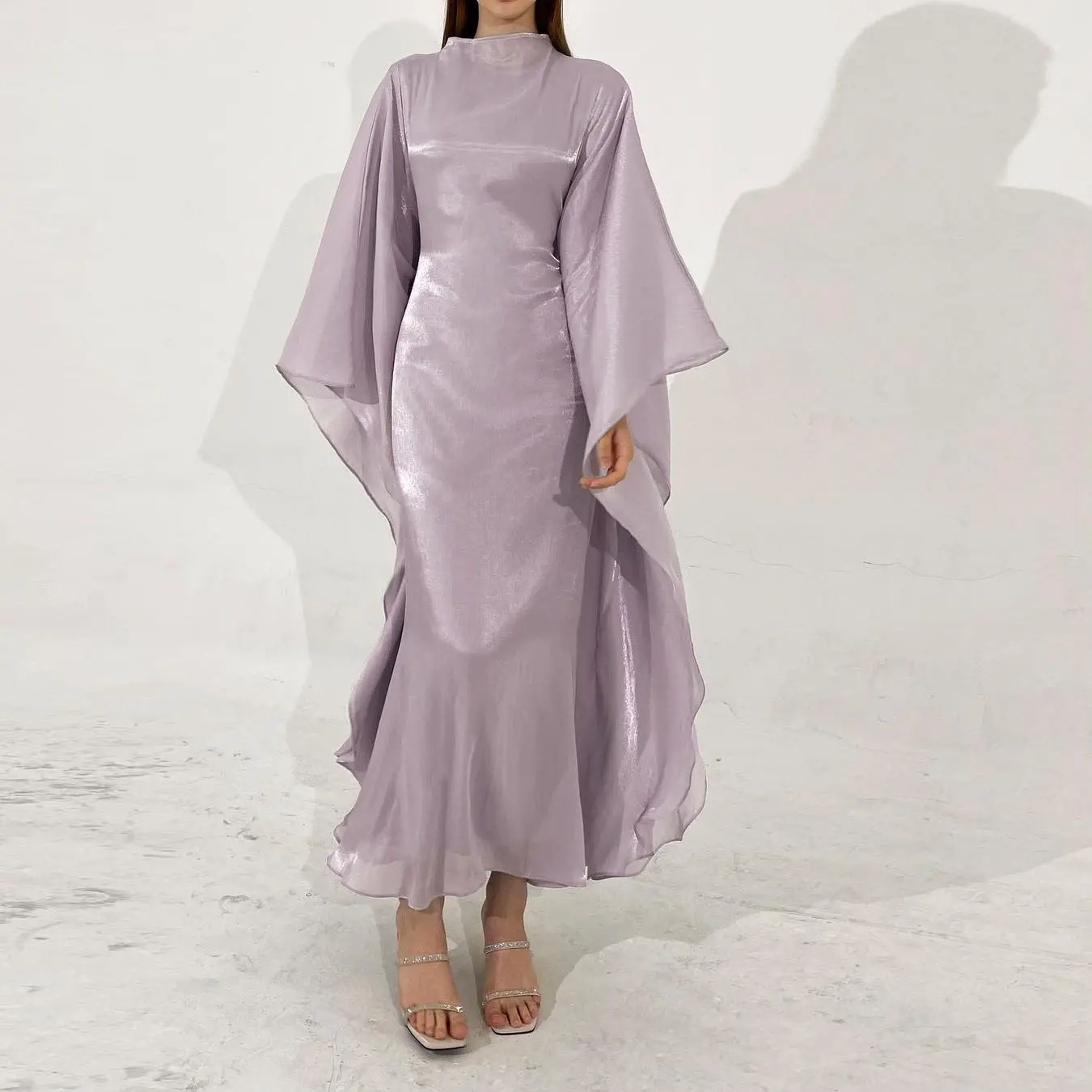 Abaya Trung Đông Ả Rập, Áo Choàng Nữ Dài, Phong Cách Dubai, Dáng Rộng Vừa Vặn, Váy Thổ Nhĩ Kỳ, Phong Cách Mới, Muslima, Còn Hàng, 2024