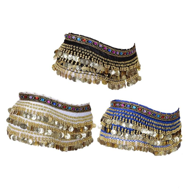 Khăn Quàng quàng cổ Quấn Hông, Múa Bụng, Lấp Lánh, Thắt Lưng Hông, Dây Chuyền Đeo Hông, Váy Kim Sa, Thích Hợp Cho Vũ Công Câu Lạc Bộ, Khiêu Vũ Latin, Khiêu Vũ Tango Và Vũ Đạo 1