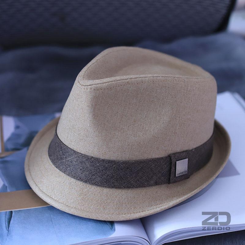 Mũ Phớt Nam Vành Nhỏ Hàng Hiệu Nón Fedora Tochino MP050
