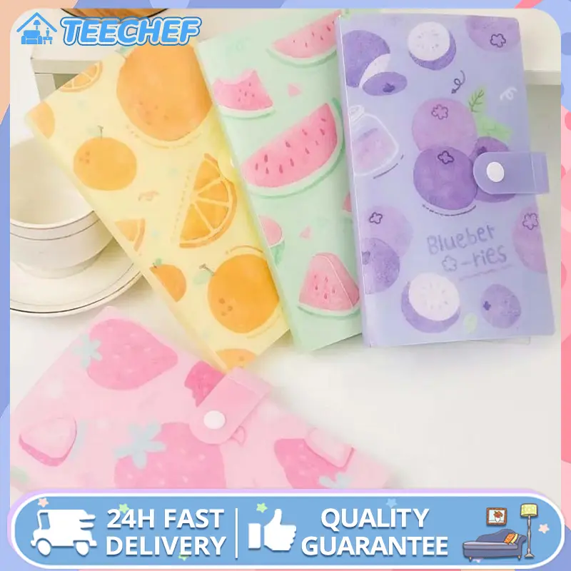 120 Slots Card Holder Photo Album Photocards Postcard Storage 3inch Mini Cute Photo Card Polaroid Collection