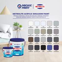 Gambar Metrolite Acrylic Emulsion-Cat Dinding Interior- PUTIH METRO-16liter - PUTIH METRO, Standar dari Pacific Paint Indonesia Kota Tangerang 2 Tokopedia