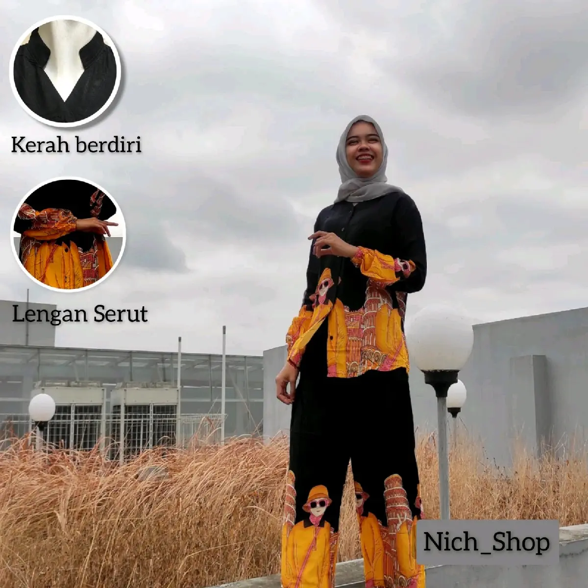 one set pajamas rayon krah